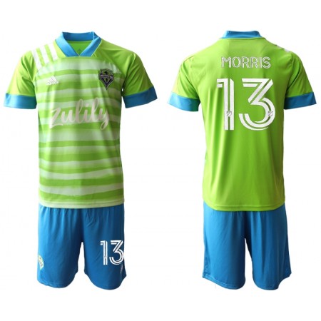 Tenue Seattle Sounders Morris 13 Enfant Domicile 2020-2021 Maillot de Foot